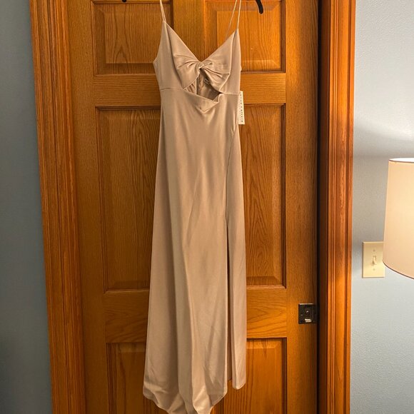 NWT Alice + Olivia Harmony twist midi dress - Size 0 - Picture 6 of 6